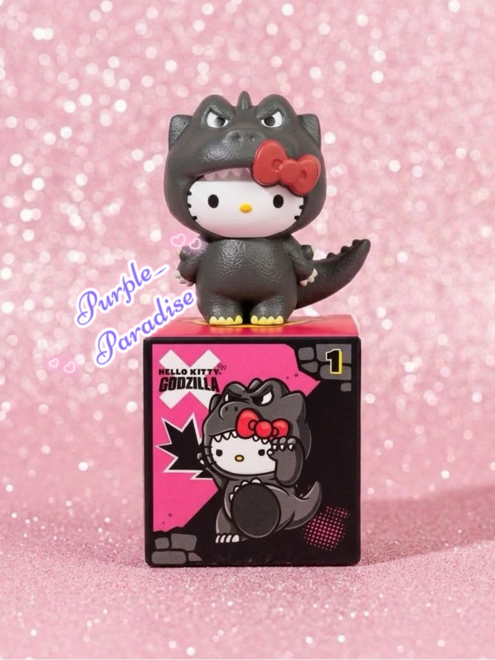 2026 McDonald’s Hello Kitty Godzilla Happy Meal Figure #1